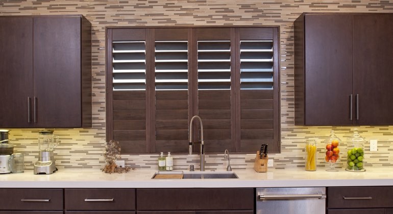 Atlanta cafe kitchen shutters